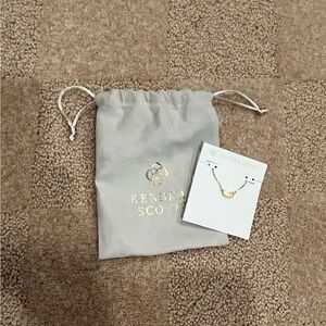 Kendra Scott Gold Pendant Necklace